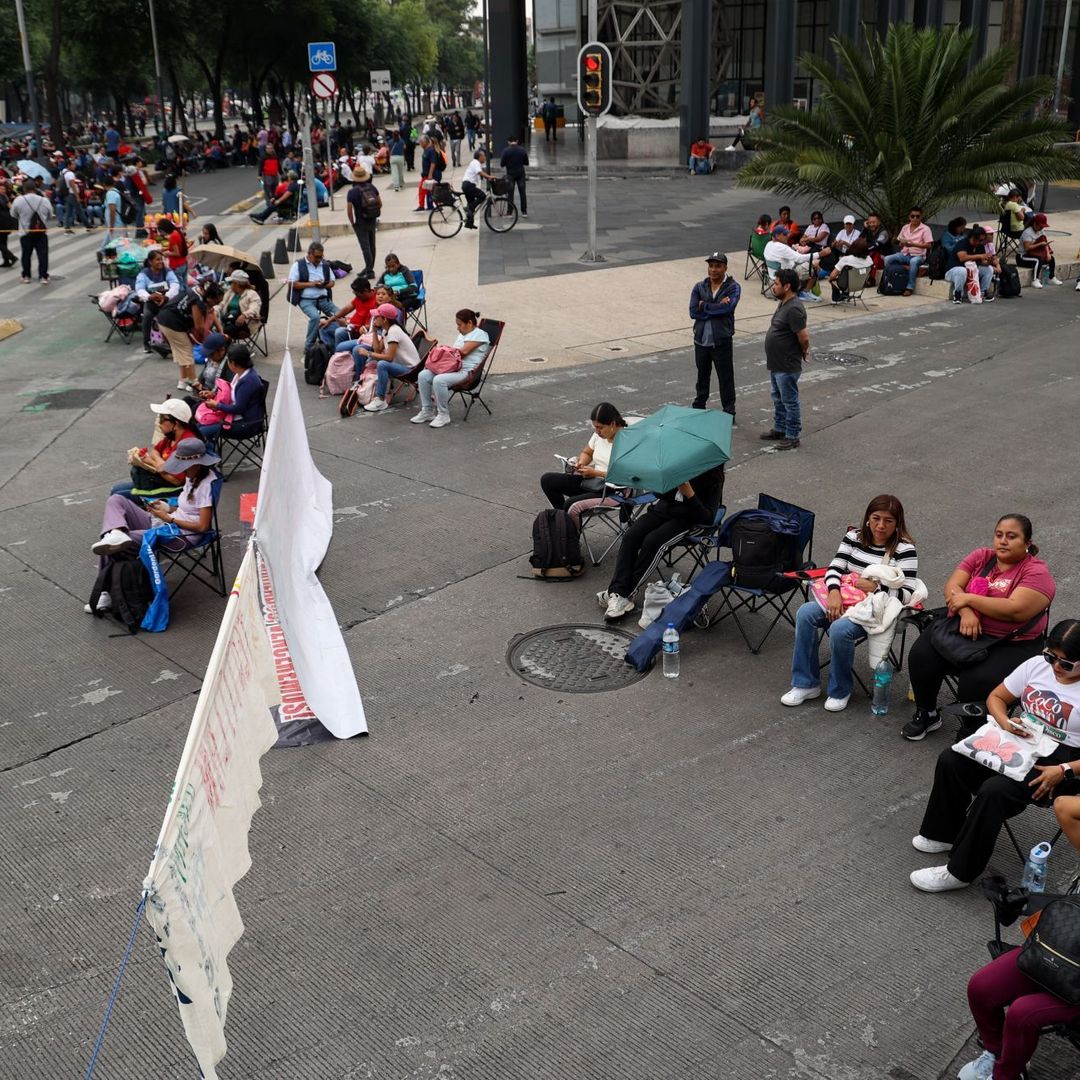Miembros de la CNTE realizaron una marcha el pasado 27 de mayo de 2026.